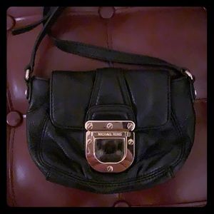 Michael Kors Leather Mini Crossbody Purse